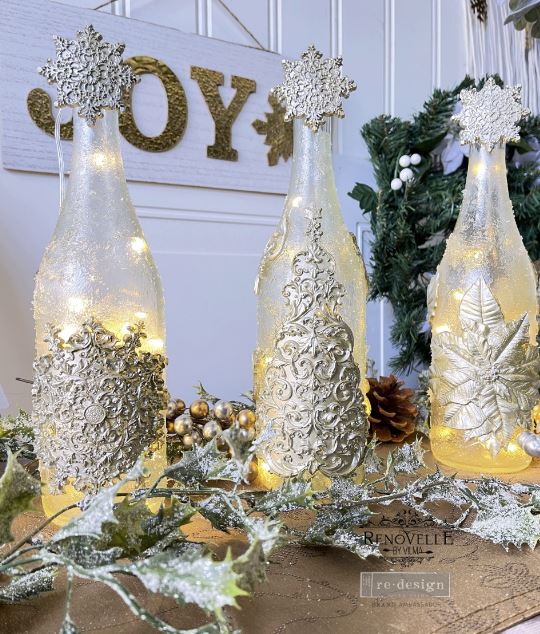 DIY vianočné dekorácie.